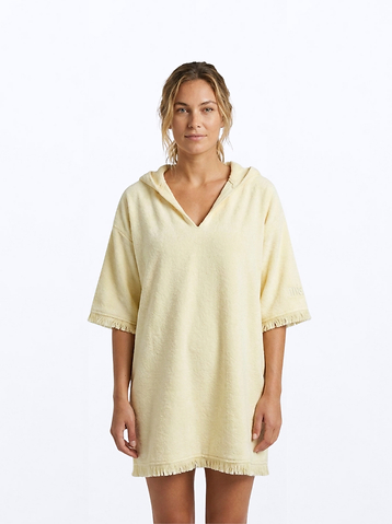 Ocean Towel Dress - Butter Yellow