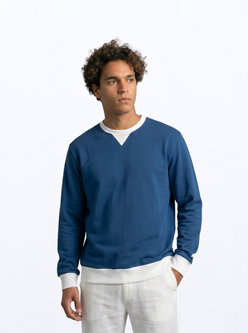 Carl Sweater - Navy Blue