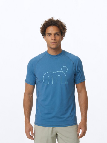 Ocean Rash Guard Men - Short Sleeve Outline