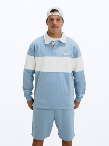 Duke Polo Sweater - Blue Lagoon