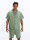 Cruz Linen Shorts - Sage Green