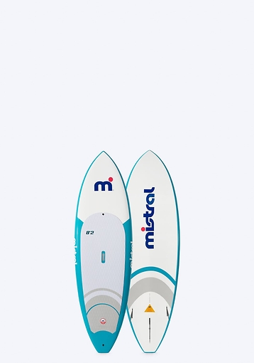 Mistral SEASPRAY 8'2 HARDBOARD - SUPSURF SUP Hardboard sup surf Blue white front and back Mistral SEASPRAY 8'2 HARDBOARD - SUPSURF SUP Hardboard sup surf Blue white front and back