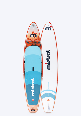 a sup board on display