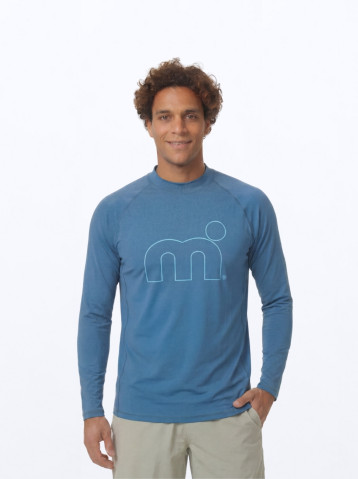 Ocean Rash Guard Men - Long Sleeve Outline
