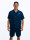 Cruz Linen Shorts - Navy Blue