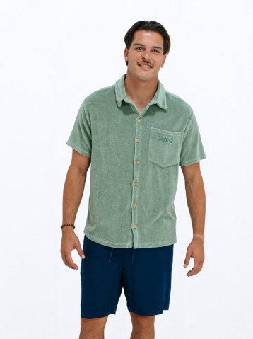 Bodhi Towel Shirt - Sage Green
