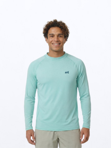 Ocean Rash Guard Men - Long Sleeve Mini Dot