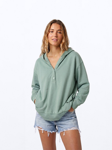 Indie Hoodie - Sage Green